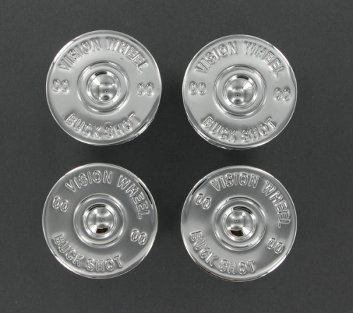 Vision Wheel - Vision Wheel Chrome Center Caps - C158A-SET