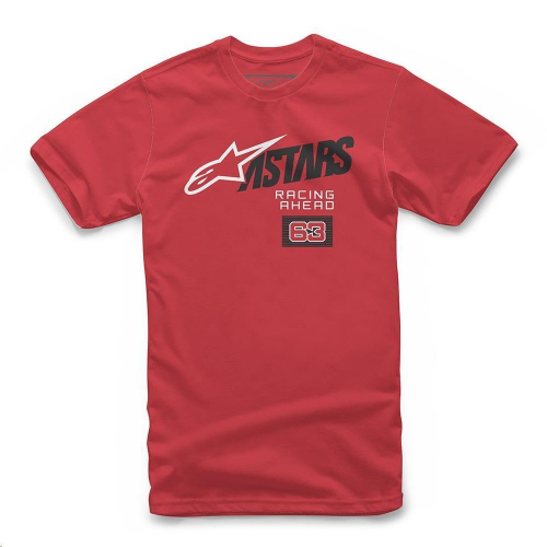 Alpinestars - Alpinestars Title T-Shirt - 1210-72000-30-MD - Red - Medium