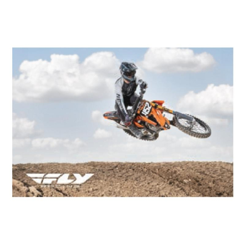 Fly Racing - Fly Racing KTM Wall Sign - 47in. X 35in. - FLY-23-KTM-SIGN