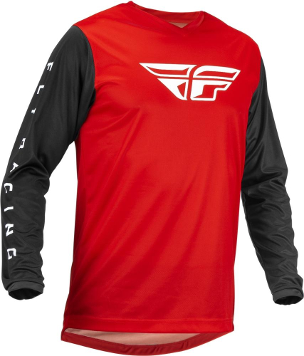 Fly Racing - Fly Racing F-16 Jersey - 376-924S - Red/Black - Small