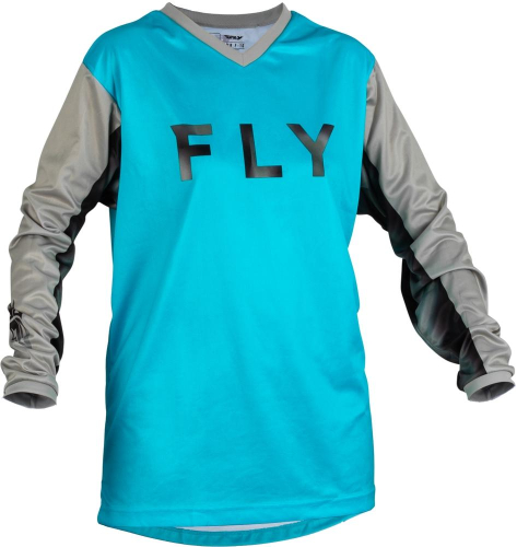 Fly Racing - Fly Racing F-16 Womens Jersey - 376-822S - Sky Blue/Light Gray - Small