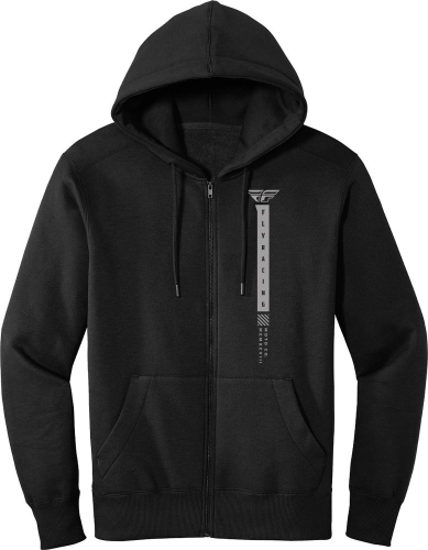 Fly Racing - Fly Racing Fly Podium Hoodie - 354-0176S - Black/Gray - Small