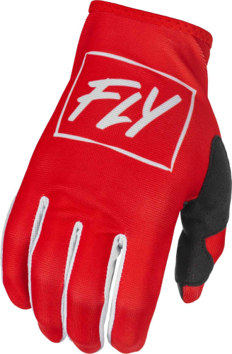 Fly Racing - Fly Racing Lite Gloves - 375-712M - Red/White - Medium