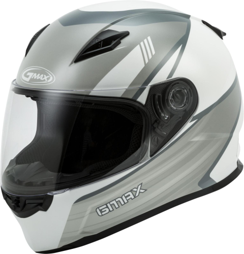 G-Max - G-Max FF-49 Deflect Helmet - G1494465 - White/Gray - Medium