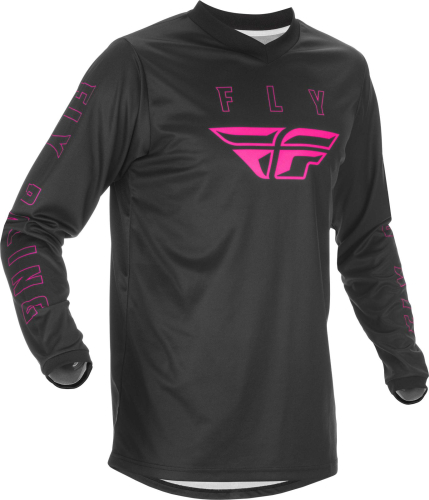 Fly Racing - Fly Racing F-16 Jersey - 374-9282X - Black/Pink - 2XL