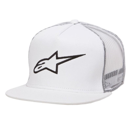 Alpinestars - Alpinestars Corp Trucker Hat - 1025-81003-20 - White/Black - OSFM