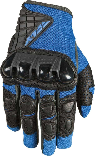 Fly Racing - Fly Racing CoolPro Force Gloves - 476-4112-7  #5692 - Blue/Black - 3XL