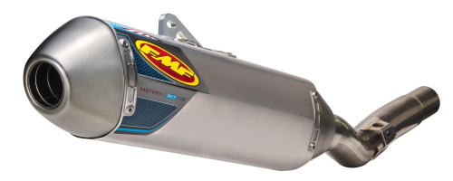 FMF Racing - FMF Racing Factory 4.1 RCT Slip-On - Titanium Muffler - Stainless Midpipe - Stainless Endcap - 044389