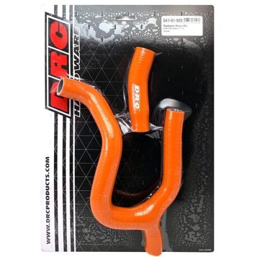 DRC - DRC Radiator Hose Kit - Orange - D47-01-920