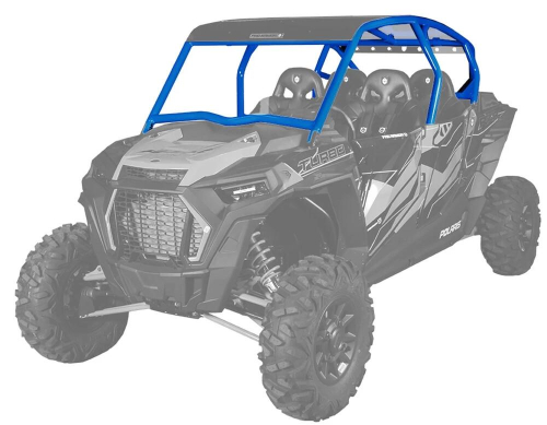 Pro Armor - Pro Armor Asylum Cage - Polaris Blue - P194C026PB