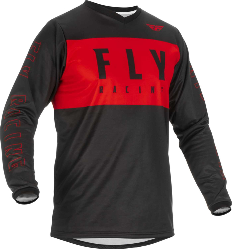 Fly Racing - Fly Racing F-16 Jersey - 375-923X - Red/Black - X-Large