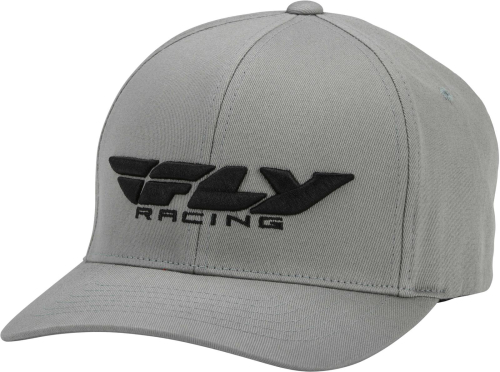 Fly Racing - Fly Racing Podium Youth Hat - 351-0385Y - Gray - OSFM