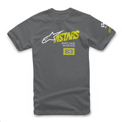 Alpinestars - Alpinestars Title T-Shirt - 1210-72000-18-SM - Charcoal - Small