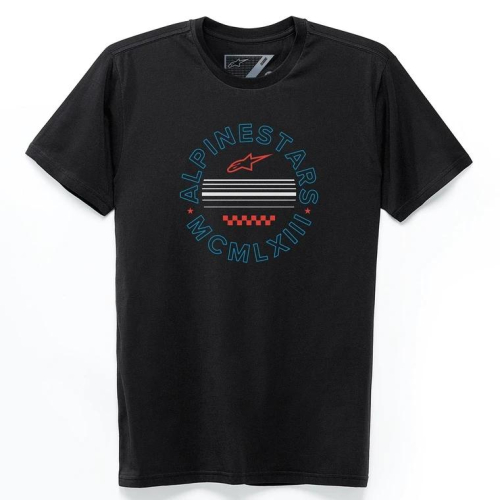 Alpinestars - Alpinestars Circular T-Shirt - 1230-72114-10-S - Black - Small