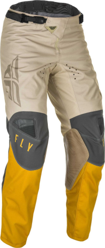 Fly Racing - Fly Racing Kinetic K121 Youth Pants - 374-43326 - Mustard/Stone/Gray - 26