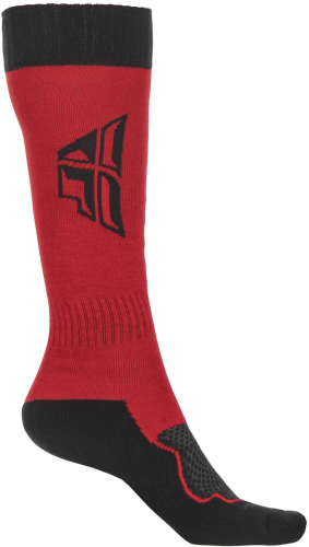 Fly Racing - Fly Racing MX Socks - 350-0515L - Red/Black - Lg-XL