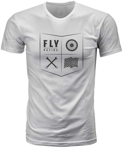 Fly Racing - Fly Racing Fly All Things Moto T-Shirt - 352-1206S - White - Small