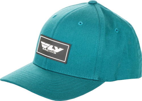 Fly Racing - Fly Racing Stock Hat - 351-0911L - Deep Teal - Lg-XL