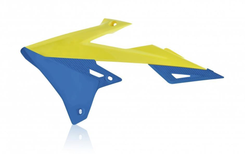 Acerbis - Acerbis Radiator Shrouds - Yellow/Blue - 2686491300