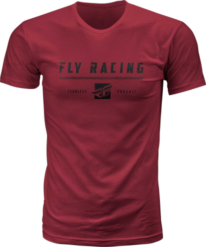 Fly Racing - Fly Racing Pursuit T-Shirt - 352-1157X - Maroon - X-Large