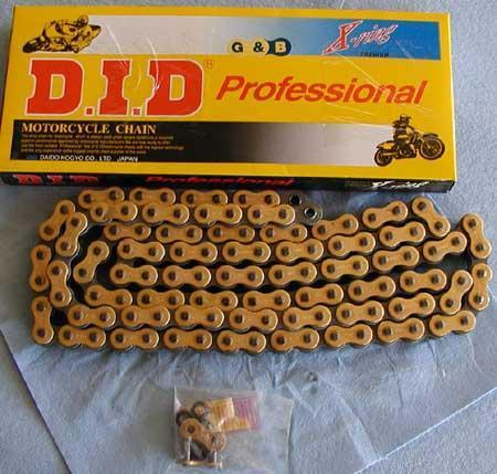 D.I.D - D.I.D 520 ZVMX Super Street X-Ring Chain - 130 Links - Natural - 520ZVMXX130Z