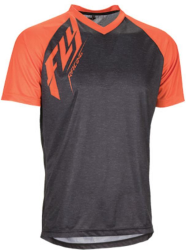 Fly Racing - Fly Racing Fly Action T-Shirt - 352-0739X - Dark Heather/Orange - X-Large