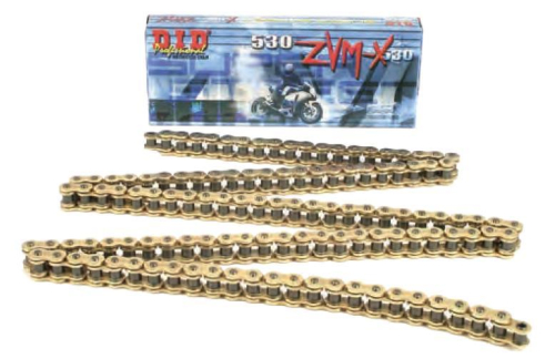 D.I.D - D.I.D 520 ZVMX Super Street X-Ring Chain - 160 Links - Nickel - 520ZVMXS160Z