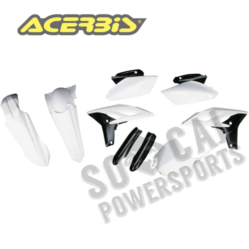 Acerbis - Acerbis Full Plastic Kit - Original White 13 - 2198013711