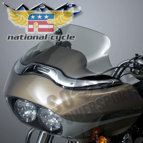 National Cycle - National Cycle Wave Windscreen - 8.25in./Light Tint - N27405