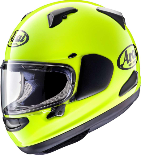 Arai Helmets - Arai Helmets Quantum-X Solid Helmet - 0101-15731 - Fluorescent Yellow - Small