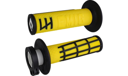 ODI - ODI Emig 2.0 Racing V2 Lock-On Grips -  Yellow/Black - H36E2YB