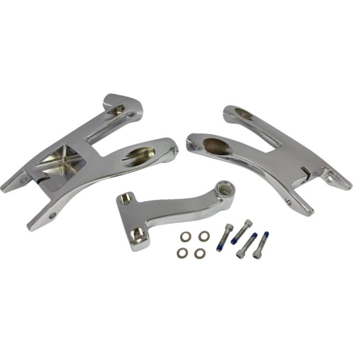 Drag Specialties - Drag Specialties Driver Floorboard Mounts - Chrome - 1621-1052