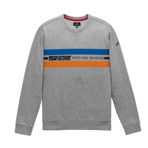 Alpinestars - Alpinestars Highway Crew Fleece - 1211511301026XL - Gray Heather - X-Large