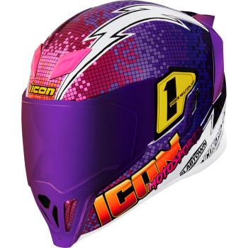 Icon - Icon Airflite Quarterflash Helmet - 0101-14819 - Purple - 2XL