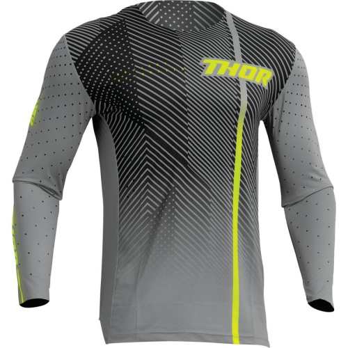 Thor - Thor Prime Tech Jersey - 2910-7040 - Gray/Black - X-Large