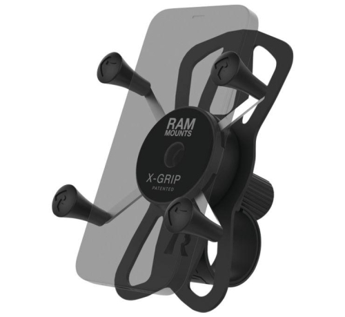 RAM Mounts - RAM Mounts Tough-Strap Base with X-Grip Phone Mount - RAP-460-UN7U