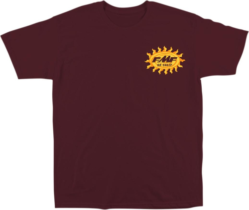 FMF Racing - FMF Racing Sunny T-Shirt - SP22118907MRN2X - Maroon - 2XL