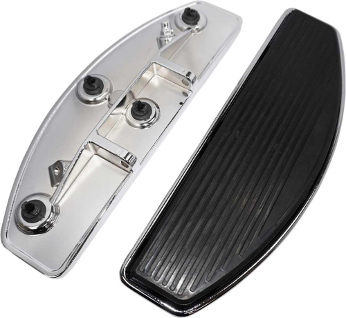 Drag Specialties - Drag Specialties Driver Floorboard - Chrome - 1621-1036