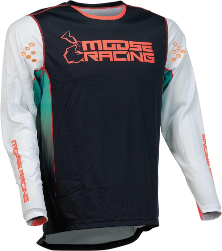 Moose Racing - Moose Racing Agroid Jersey - 2910-6997 - Teal/Black - X-Large