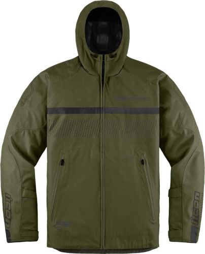 Icon - Icon PDX3 Jacket - 2820-5826 - Olive - 3XL