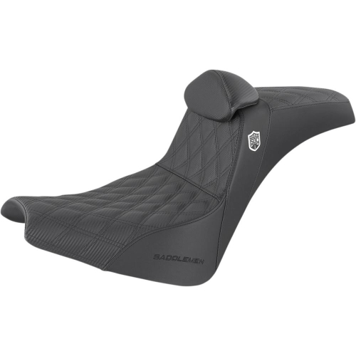 Saddlemen - Saddlemen Pro Series SDC Performance Gripper Seat with Brackrest - SC81830DBRT