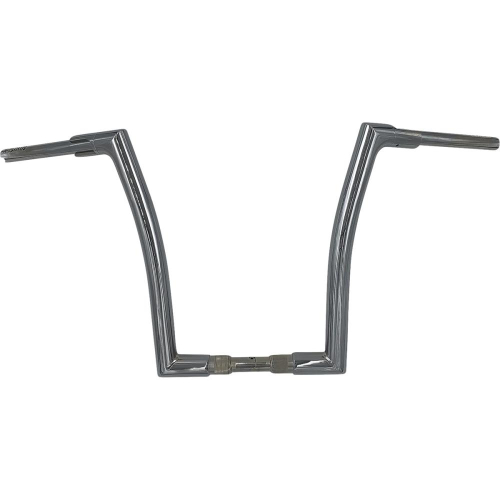 Fat Baggers, Inc. - Fat Baggers, Inc. 1-1/2in. Flat Top EZ Install Handlebar - Chrome - 608016