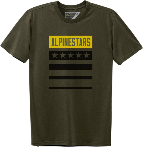 Alpinestars - Alpinestars National T-Shirt - 1230721046902X - Military - 2XL