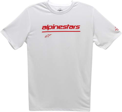 Alpinestars - Alpinestars Tech Line Up Performance T-Shirt - 121173800020L - White - Large