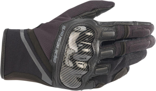 Alpinestars - Alpinestars Chrome Gloves - 3568721-1169-S - Black/Tar Gray - Small