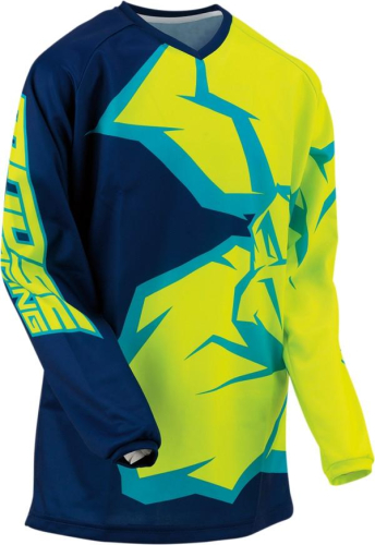 Moose Racing - Moose Racing Qualifier Youth Jersey - 2912-1977 - Navy/Yellow/Teal - X-Small