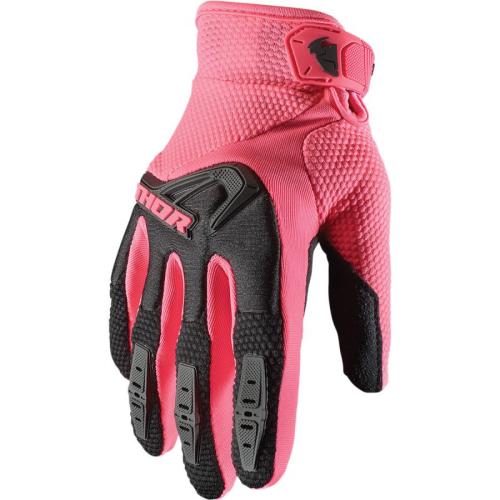 Thor - Thor Spectrum Womens Gloves - 3331-0200 - Black/Pink - Medium