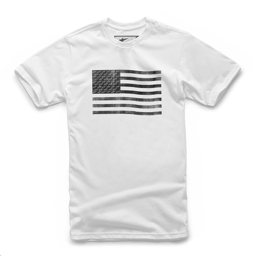 Alpinestars - Alpinestars Flag T-Shirt - 12107202620M - White - Medium