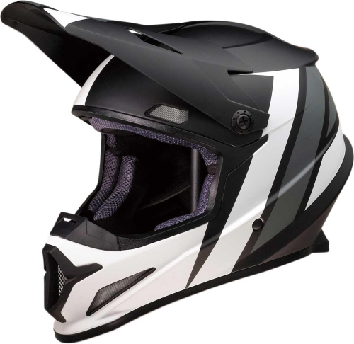 Z1R - Z1R Rise Evac Helmet - 0110-6666 - Matte Black/White/Gray - X-Small