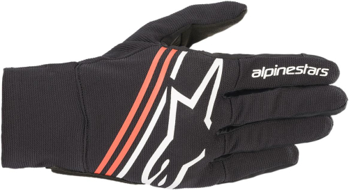 Alpinestars - Alpinestars Reef Gloves - 3569020-1231-XL - Black/White/Red Fluo - X-Large